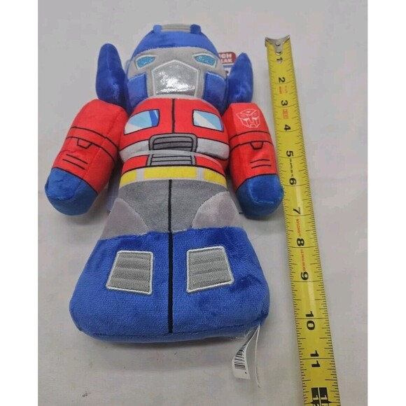 Transformers Dog Plush Optimus Prime Hasbro Crunch and Squeak *Brand New* - Picture 2 of 10